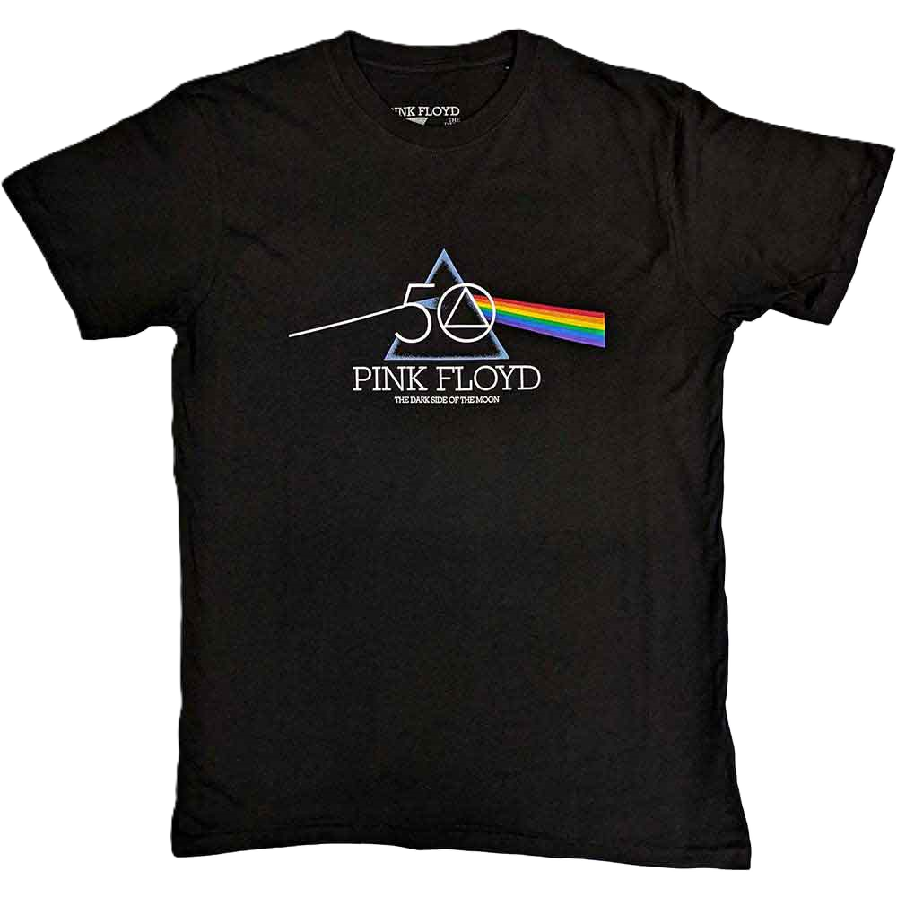 Pink Floyd 50th Prism Logo - T-Shirt
