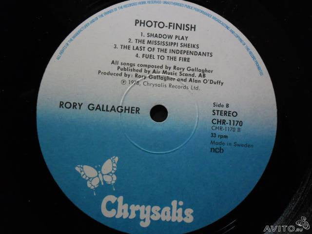 Gallagher, Rory – Photo-Finish