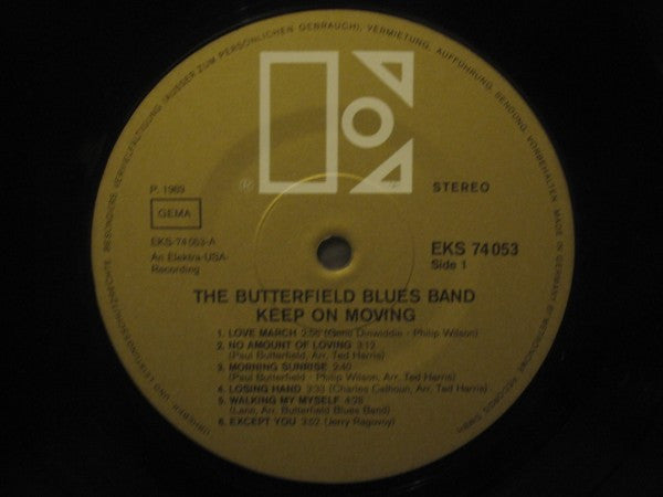Butterfield Blues Band - Keep On Moving