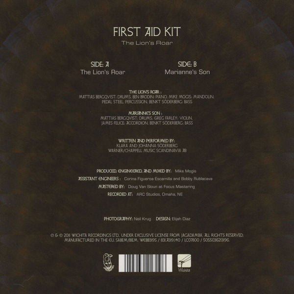 First Aid Kit - Lions Roar