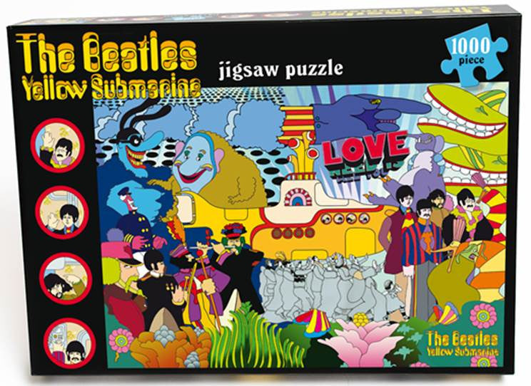 Beatles - Yellow Submarine - Jigsaw Puzzle
