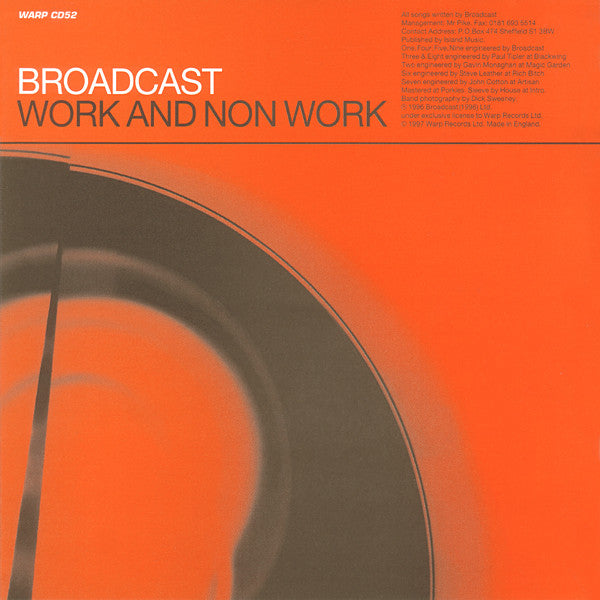 Broadcast – Work And Non Work