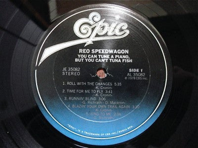 R.E.O. Speedwagon - You Can Tune A Piano, But You Can't Tuna Fish