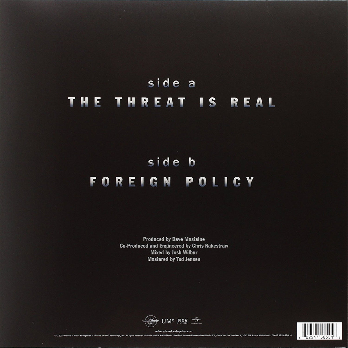 Megadeth – The Threat Is Real