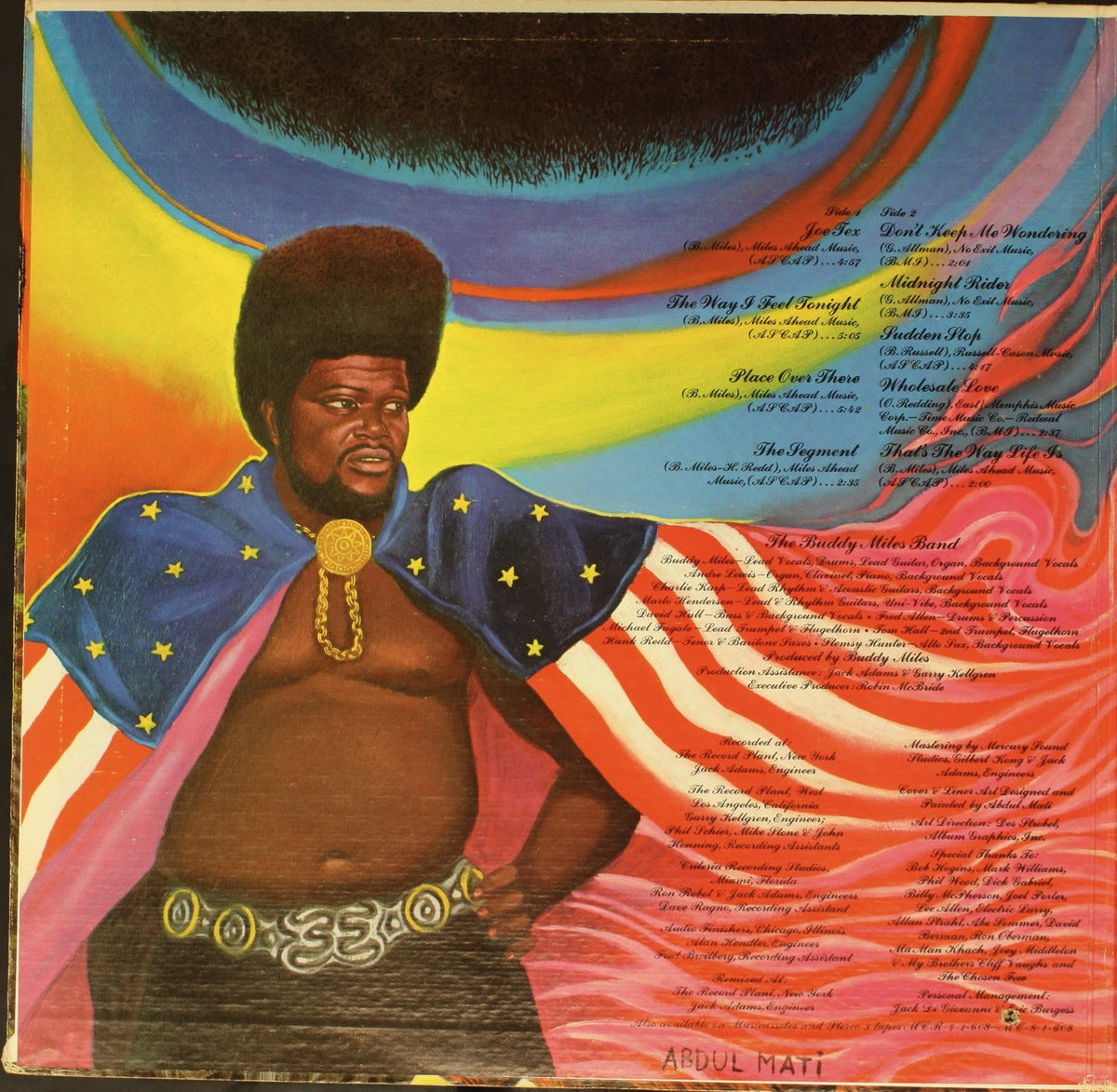 Miles, Buddy - A Message To The People