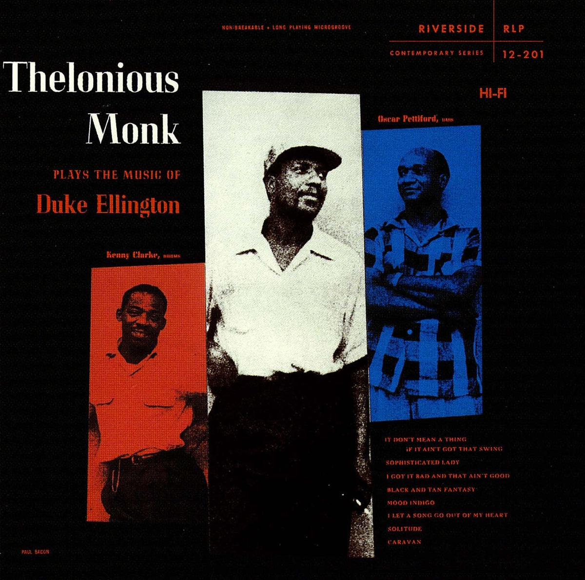 Monk, Thelonious - Plays the Music of Duke Ellington