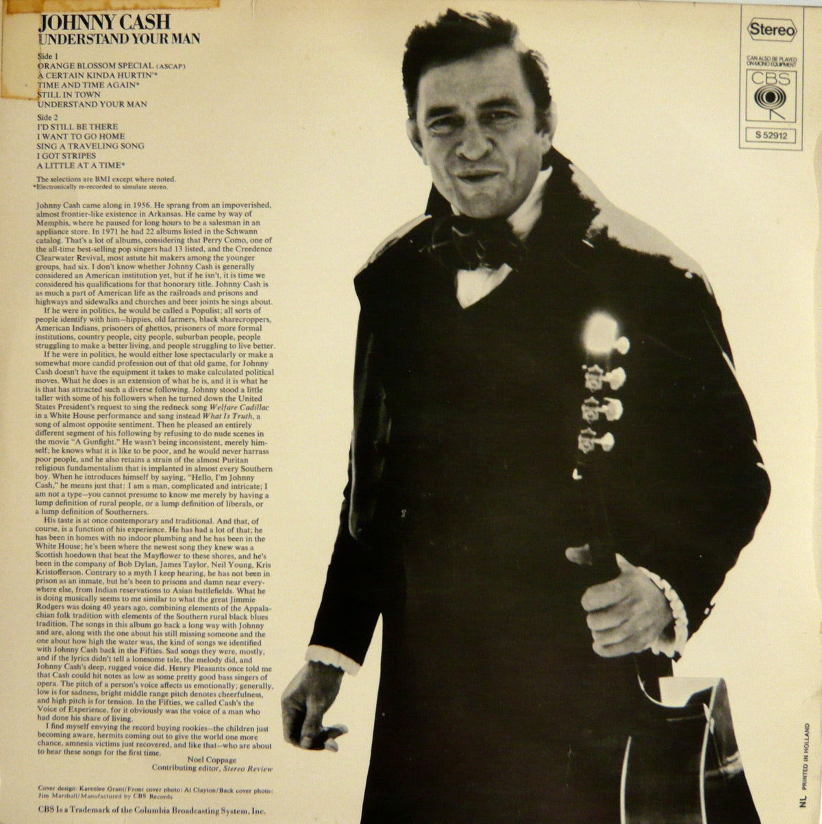 Cash, Johnny - Understand Your Man