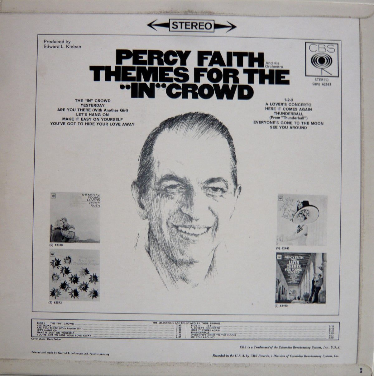 Faith, Percy And His Orchestra - Times For "in" Crowd