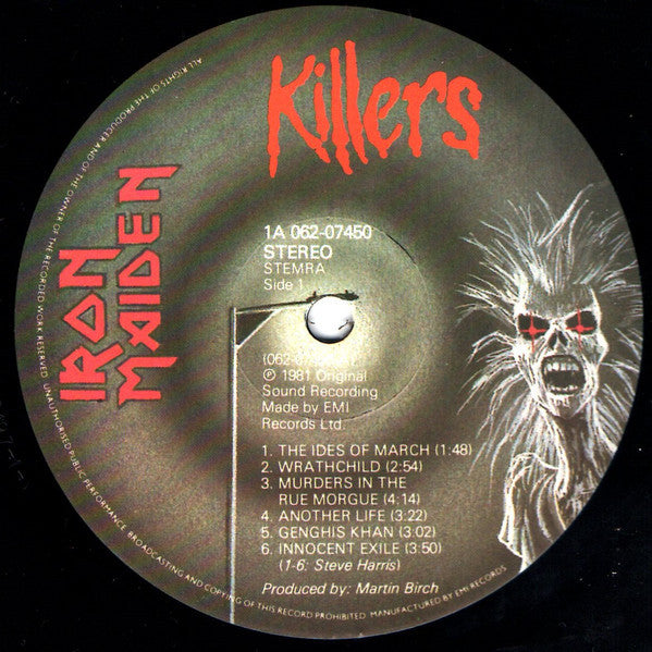 Iron Maiden - Killers