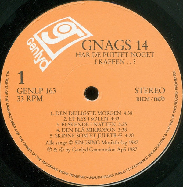 Gnags - Har De Puttet Noget I Kaffen