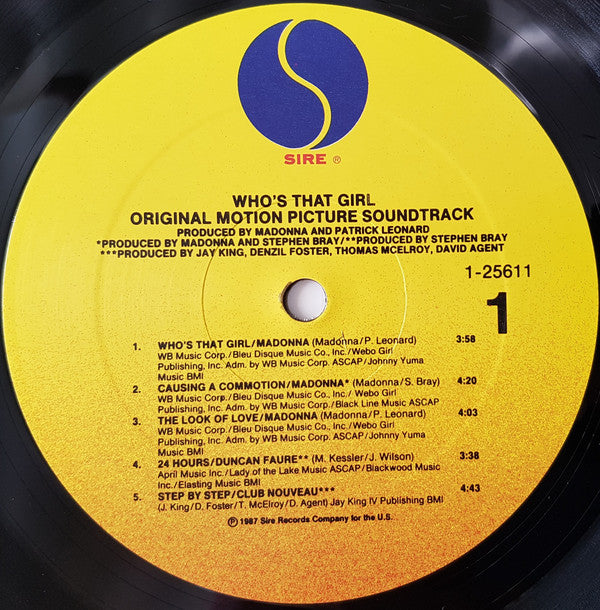 Madonna - Who's That Girl - RecordPusher