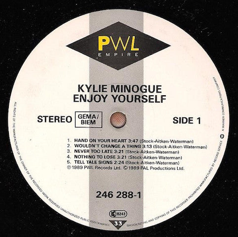 Minogue, Kylie – Enjoy Yourself