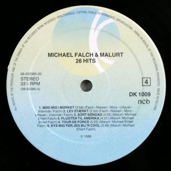 Falch, Michael & Malurt – 26 Hits