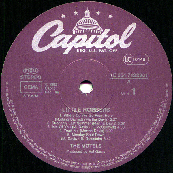 Motels – Little Robbers
