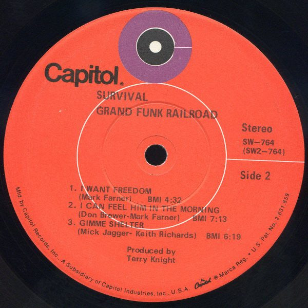 Grand Funk - Survival