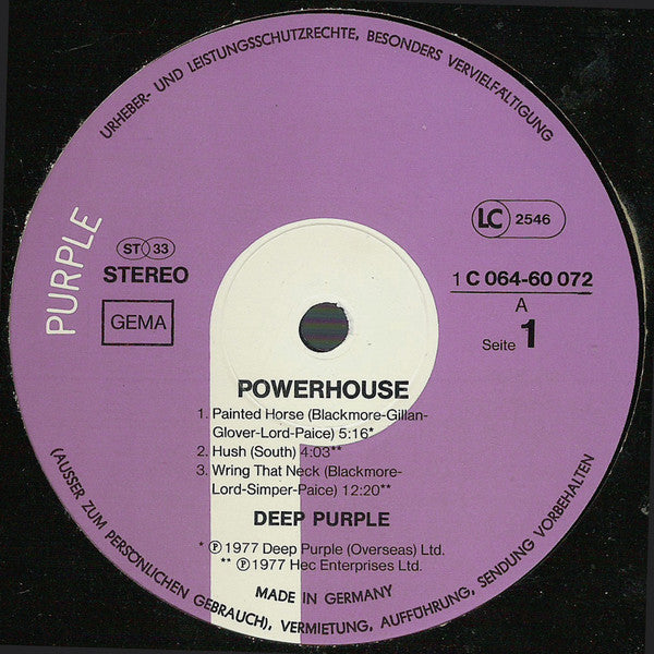 Deep Purple – Powerhouse