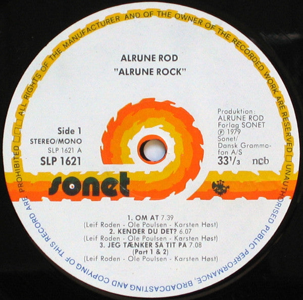 Alrune Rod – Alrune Rock + Hej Du