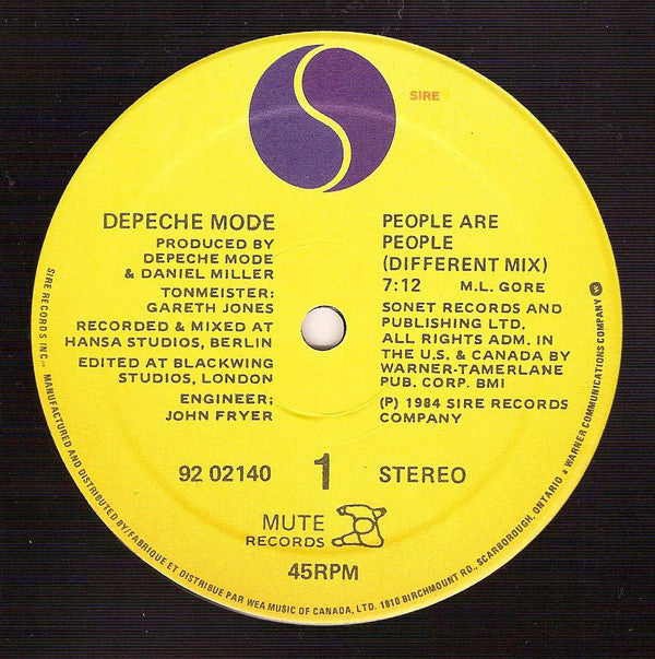 Depeche Mode - People Are People