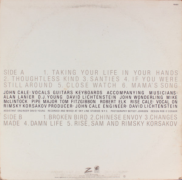 John Cale – Music For A New Society