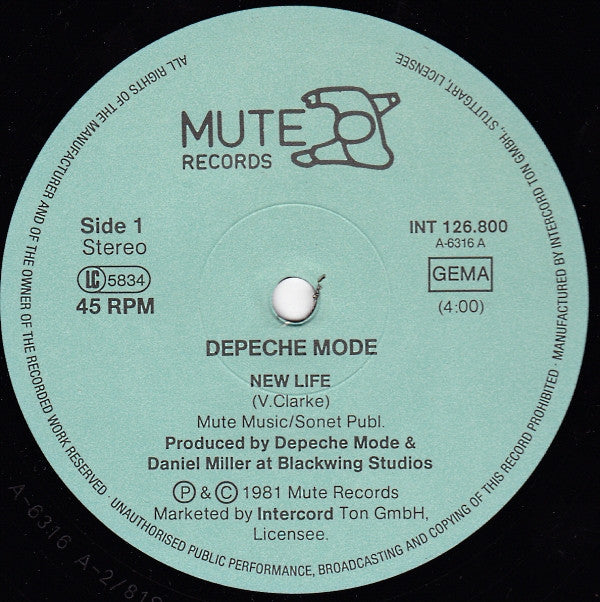 Depeche Mode – New Life
