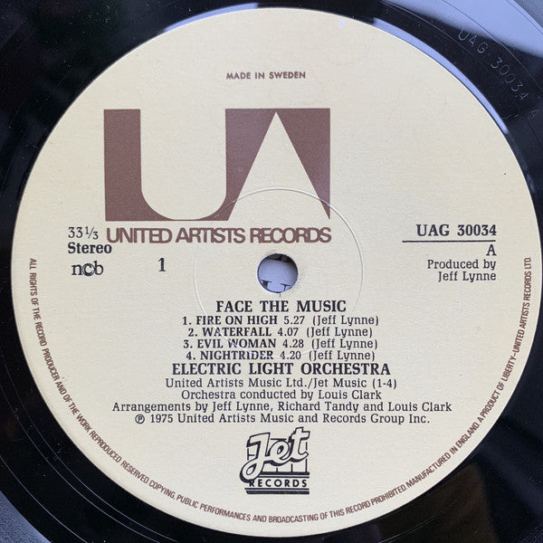 Electric Light Orchestra - Face The Music