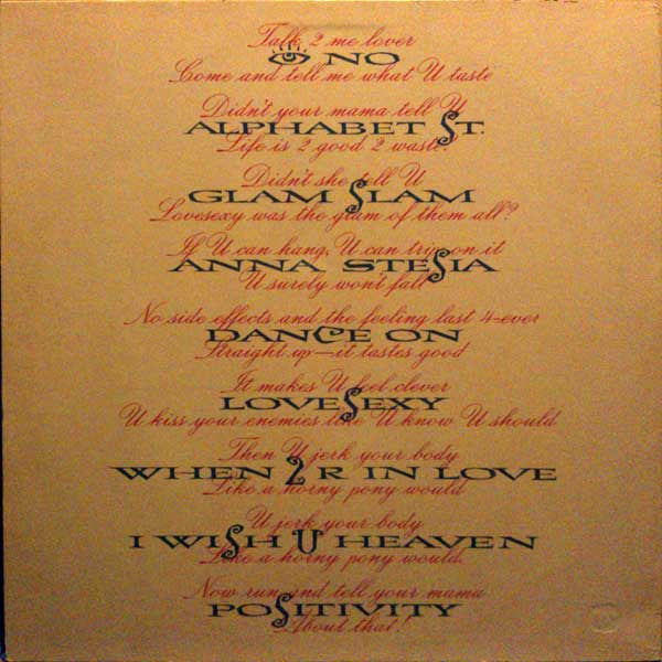Prince - Lovesexy