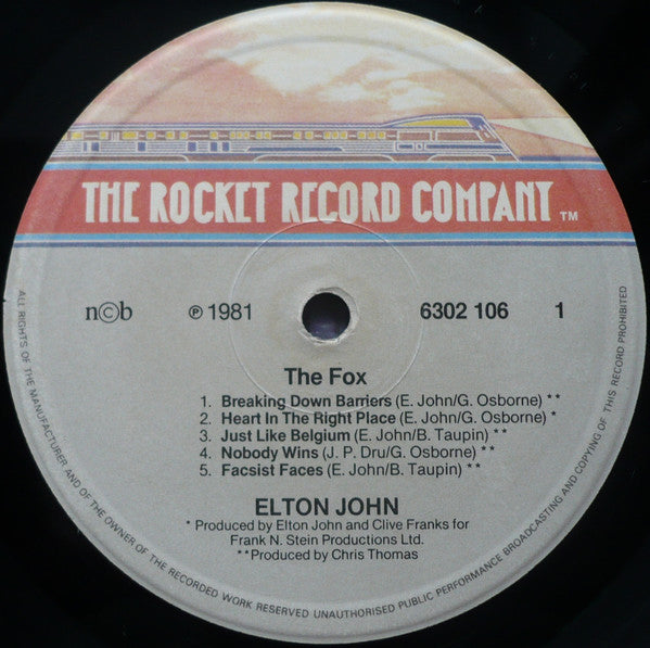 John, Elton – The Fox