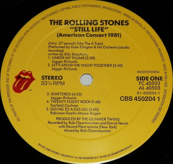 Rolling Stones - Still Life