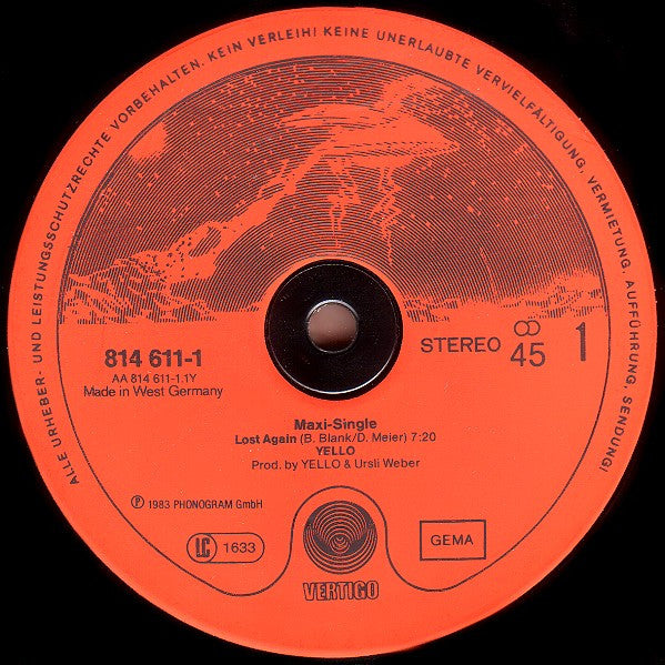 Yello - Lost Again