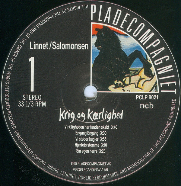 Linnet/Salomonsen – Krig Og Kærlighed