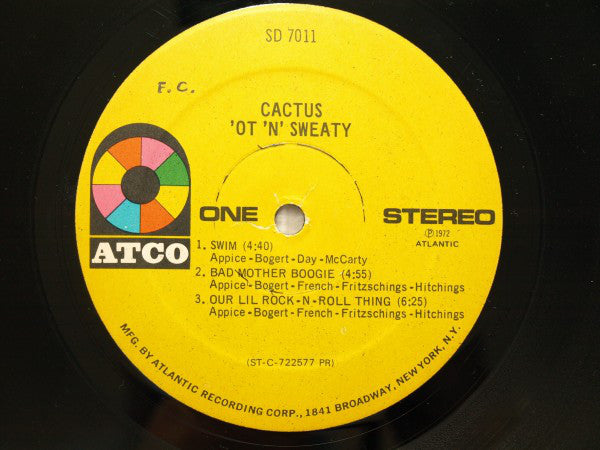 Cactus – 'Ot 'N' Sweaty