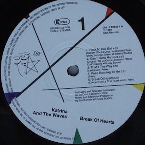 Katrina & The Waves – Break Of Hearts