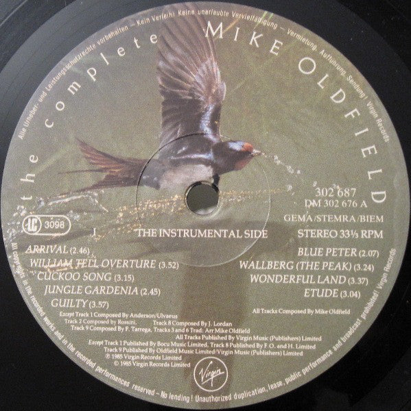 Mike Oldfield – The Complete Mike Oldfield