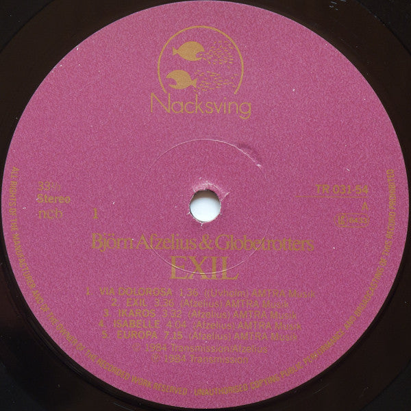 Björn Afzelius & Globetrotters – Exil