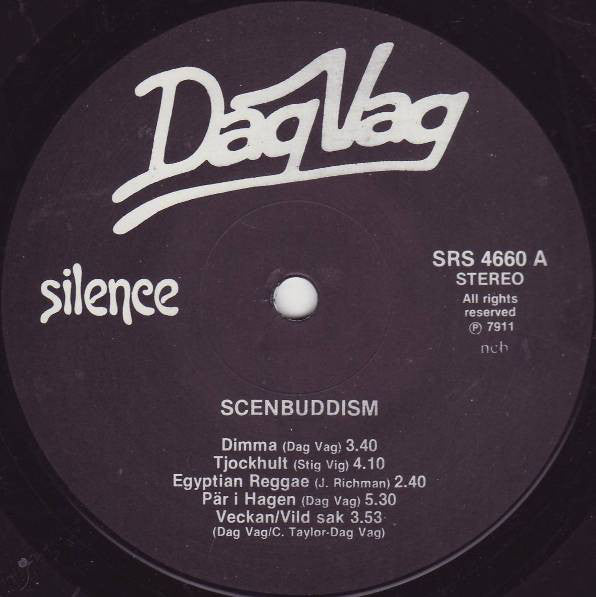 Dag Vag – Scenbuddism