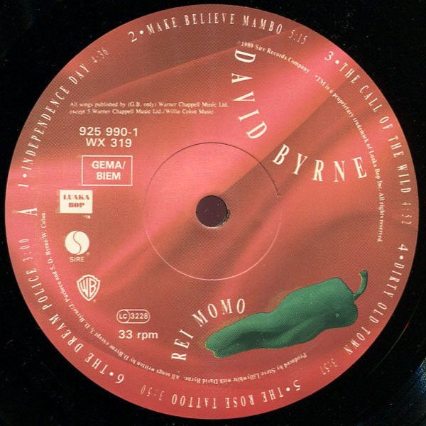 Byrne, David - Rei Momo