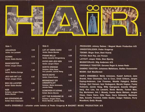 Hair's Ensemble – Hair