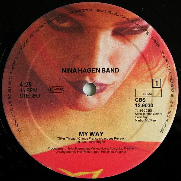 Hagen, Nina - My Way