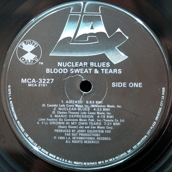 Blood Sweat & Tears - Nuclear Blues