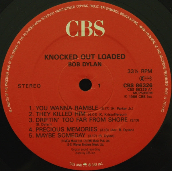 Dylan, Bob - Knocked Out Loaded
