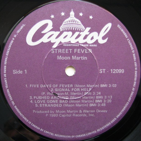 Moon Martin - Street Fever