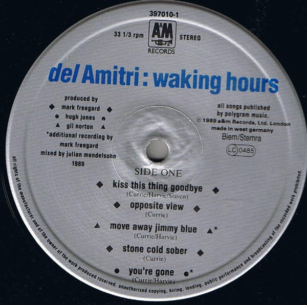 Del Amitri - Waking Hours
