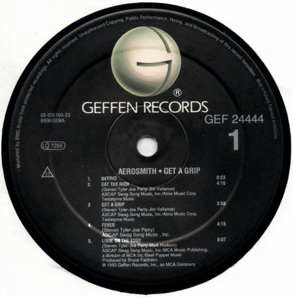 Aerosmith - Get A Grip - RecordPusher