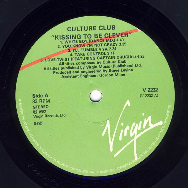 Culture Club - Kissing To Be Clever