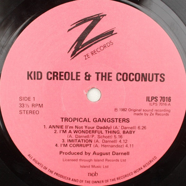 Kid Creole & The Coconuts – Tropical Gangsters