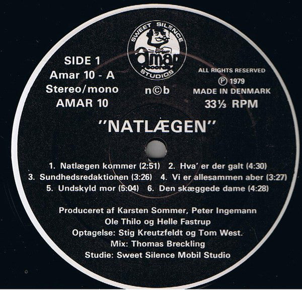 Natlægeholdet – Rock-Revuen "Natlægen"