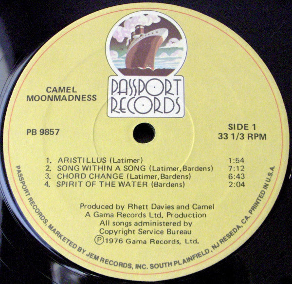 Camel - Moonmadness