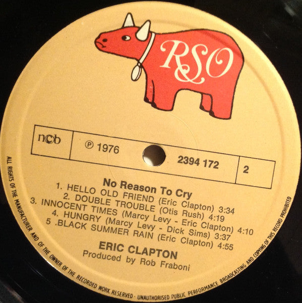 Clapton, Eric - no reason to cry