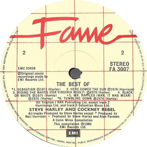 Steve Harley & Cockney Rebel – The Best Of Steve Harley & Cockney Rebel