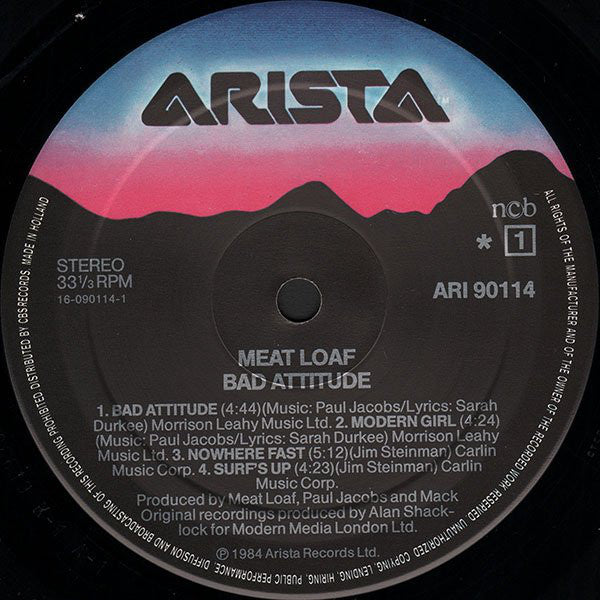 Meat Loaf - Bad Attitude